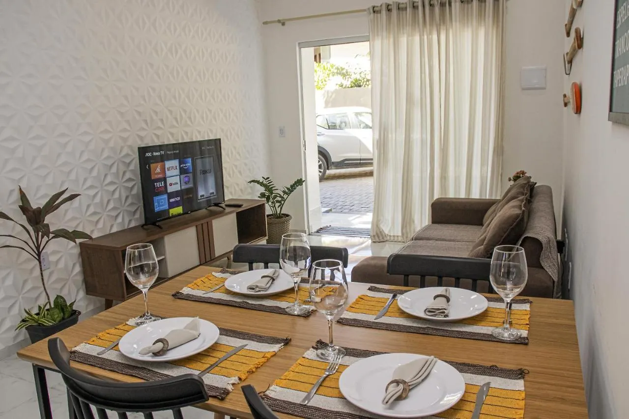 Mar Doce Lar Home - Apartamento A 3 Minutos Da Praia Porto Seguro Appartement