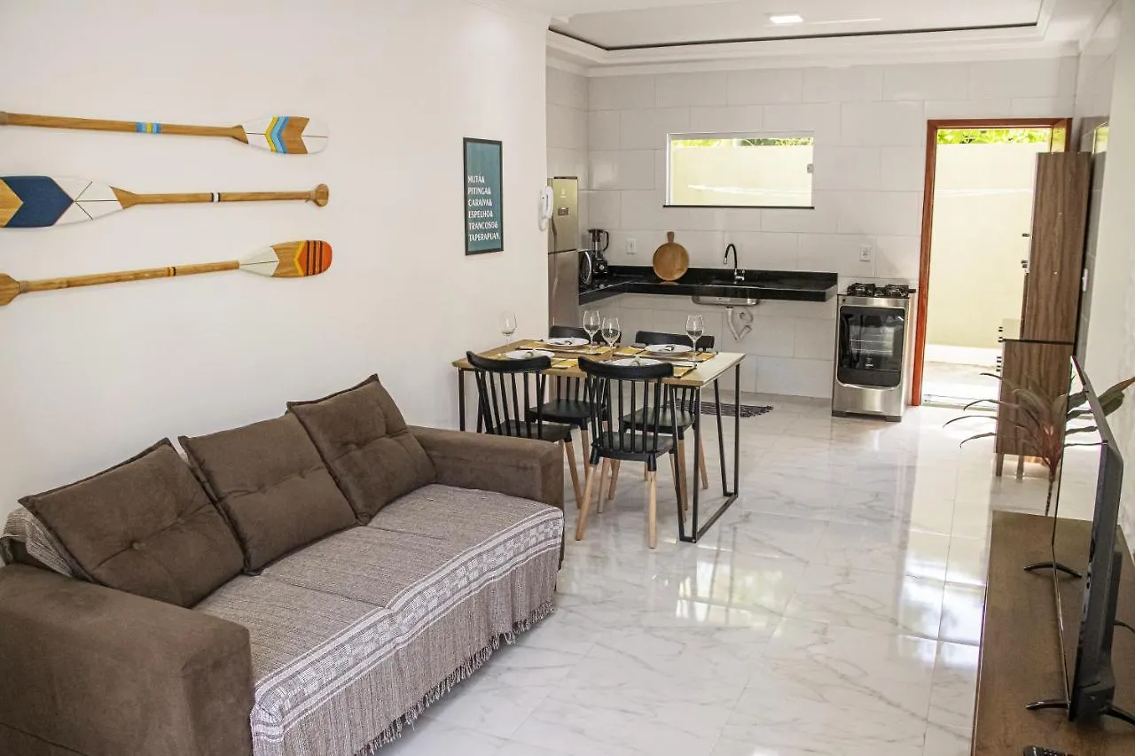 Mar Doce Lar Home - Apartamento A 3 Minutos Da Praia Porto Seguro 0*,  Brésil